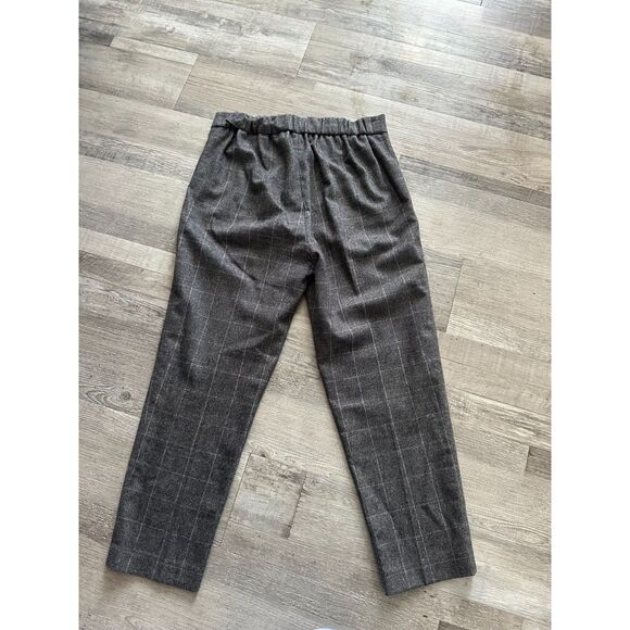 Aritzia Babaton Conan Wool & Cashmere Gray Plaid Pant - Picture 1 of 7